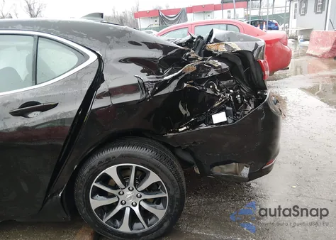 2016 Acura Tlx Tech from USA, damaged, VIN 19UUB1F58GA012469